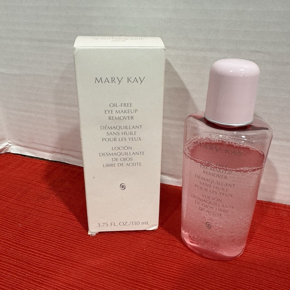 Mary Kay Oil Free Eye Makeup Remover Full Size 3.75 fl oz NOS - Picture 2 of 4